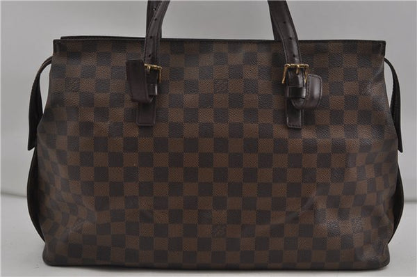 Authentic Louis Vuitton Damier Chelsea Shoulder Tote Bag N51119 LV 5985D