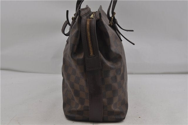 Authentic Louis Vuitton Damier Chelsea Shoulder Tote Bag N51119 LV 5985D