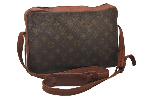 Authentic Louis Vuitton Monogram Sac Bandouliere 30 Shoulder Bag Old Model 5986I