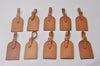 Authentic Louis Vuitton Name tag Beige 10Set LV 5988I