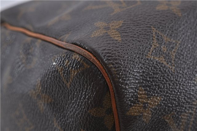 Authentic LOUIS VUITTON Monogram Speedy 30 Hand Bag M41526 LV Junk 5989C