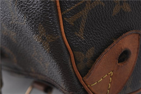 Authentic LOUIS VUITTON Monogram Speedy 30 Hand Bag M41526 LV Junk 5989C