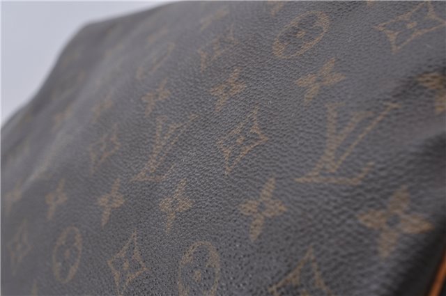 Authentic LOUIS VUITTON Monogram Speedy 30 Hand Bag M41526 LV Junk 5989C