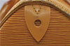 Authentic Louis Vuitton Epi Speedy 25 Hand Boston Bag Yellow M43019 LV 5992D