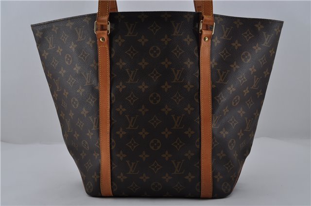 Authentic Louis Vuitton Monogram Sac Shopping PM Tote Bag M51108 LV 5993E