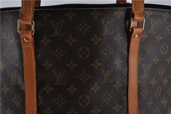 Authentic Louis Vuitton Monogram Sac Shopping PM Tote Bag M51108 LV 5993E