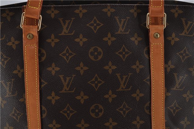 Authentic Louis Vuitton Monogram Sac Shopping PM Tote Bag M51108 LV 5993E