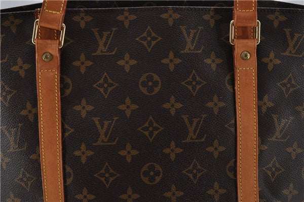 Authentic Louis Vuitton Monogram Sac Shopping PM Tote Bag M51108 LV 5993E