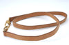 Authentic Louis Vuitton Leather Shoulder Strap Beige 39" LV 5995B