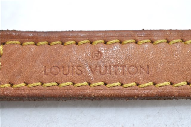 Authentic Louis Vuitton Leather Shoulder Strap Beige 39