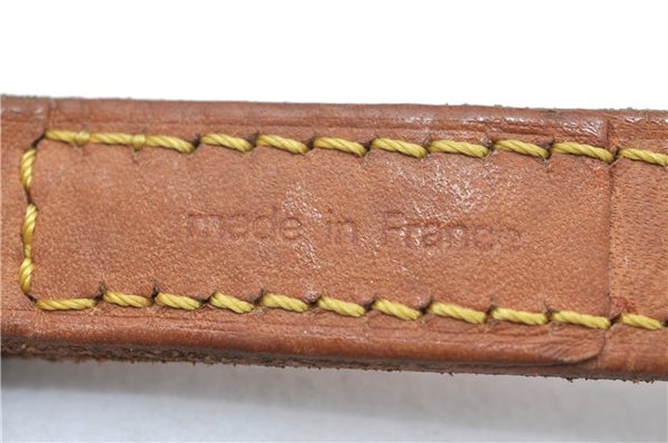 Authentic Louis Vuitton Leather Shoulder Strap Beige 39" LV 5995B