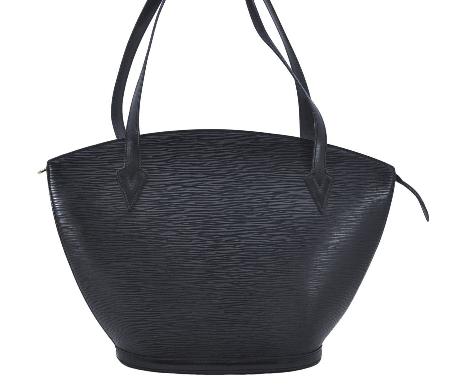 Auth Louis Vuitton Epi Saint Jacques Shopping Shoulder Bag Black M52262 LV 5995D