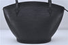 Auth Louis Vuitton Epi Saint Jacques Shopping Shoulder Bag Black M52262 LV 5995D