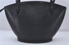 Auth Louis Vuitton Epi Saint Jacques Shopping Shoulder Bag Black M52262 LV 5995D
