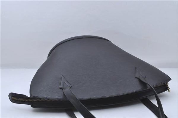 Auth Louis Vuitton Epi Saint Jacques Shopping Shoulder Bag Black M52262 LV 5995D