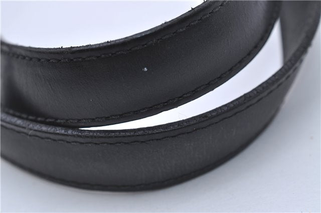 Auth Louis Vuitton Epi Saint Jacques Shopping Shoulder Bag Black M52262 LV 5995D