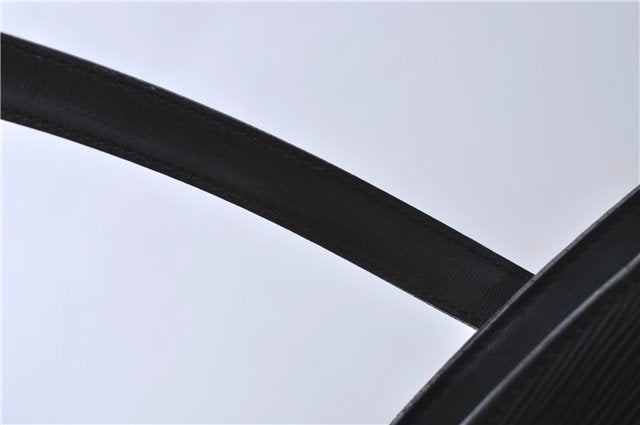 Auth Louis Vuitton Epi Saint Jacques Shopping Shoulder Bag Black M52262 LV 5995D