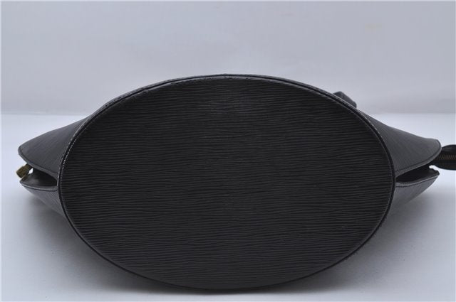 Auth Louis Vuitton Epi Saint Jacques Shopping Shoulder Bag Black M52262 LV 5995D