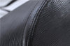 Auth Louis Vuitton Epi Saint Jacques Shopping Shoulder Bag Black M52262 LV 5995D