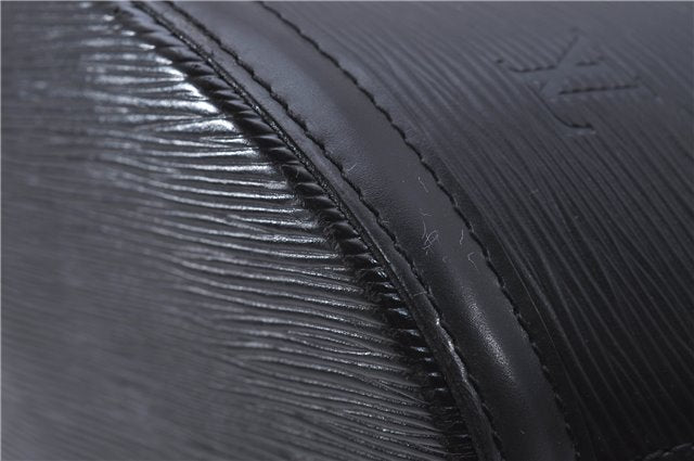 Auth Louis Vuitton Epi Saint Jacques Shopping Shoulder Bag Black M52262 LV 5995D