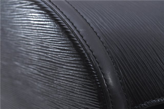 Auth Louis Vuitton Epi Saint Jacques Shopping Shoulder Bag Black M52262 LV 5995D