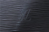 Auth Louis Vuitton Epi Saint Jacques Shopping Shoulder Bag Black M52262 LV 5995D