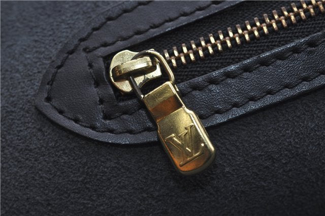 Auth Louis Vuitton Epi Saint Jacques Shopping Shoulder Bag Black M52262 LV 5995D