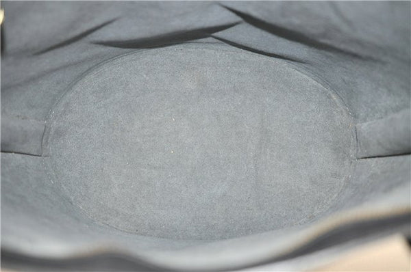 Auth Louis Vuitton Epi Saint Jacques Shopping Shoulder Bag Black M52262 LV 5995D