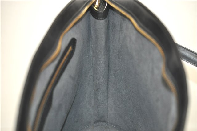 Auth Louis Vuitton Epi Saint Jacques Shopping Shoulder Bag Black M52262 LV 5995D