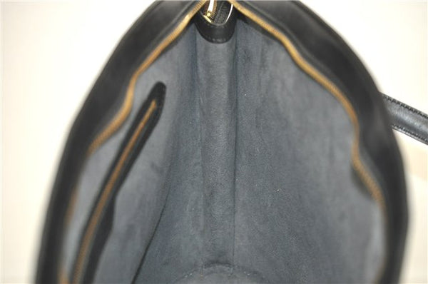 Auth Louis Vuitton Epi Saint Jacques Shopping Shoulder Bag Black M52262 LV 5995D