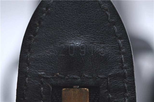 Auth Louis Vuitton Epi Saint Jacques Shopping Shoulder Bag Black M52262 LV 5995D