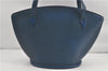 Auth Louis Vuitton Epi Saint Jacques Shopping Shoulder Bag Blue M52265 LV 5996D