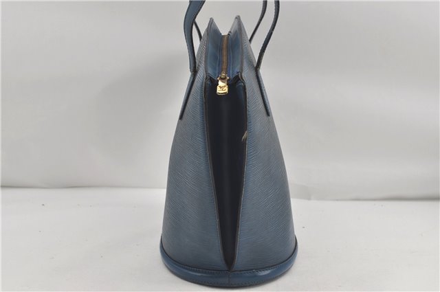 Auth Louis Vuitton Epi Saint Jacques Shopping Shoulder Bag Blue M52265 LV 5996D