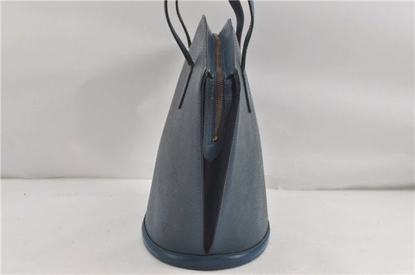 Auth Louis Vuitton Epi Saint Jacques Shopping Shoulder Bag Blue M52265 LV 5996D