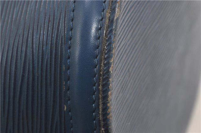 Auth Louis Vuitton Epi Saint Jacques Shopping Shoulder Bag Blue M52265 LV 5996D