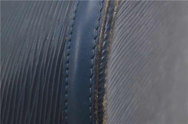 Auth Louis Vuitton Epi Saint Jacques Shopping Shoulder Bag Blue M52265 LV 5996D