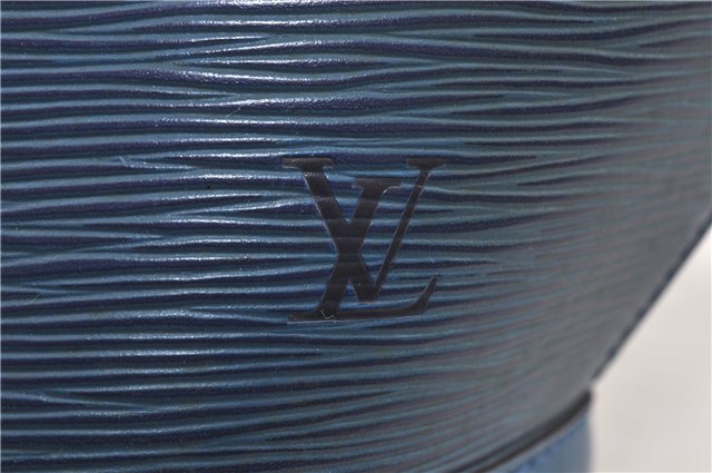 Auth Louis Vuitton Epi Saint Jacques Shopping Shoulder Bag Blue M52265 LV 5996D