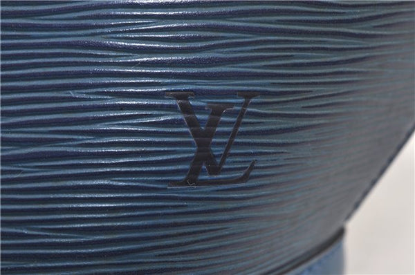 Auth Louis Vuitton Epi Saint Jacques Shopping Shoulder Bag Blue M52265 LV 5996D
