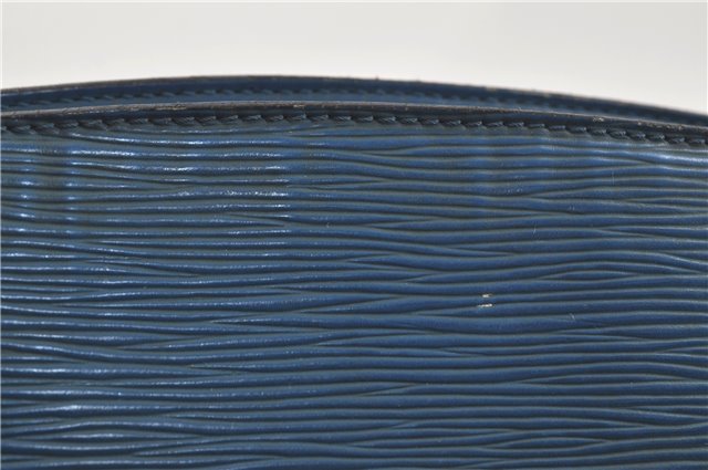 Auth Louis Vuitton Epi Saint Jacques Shopping Shoulder Bag Blue M52265 LV 5996D