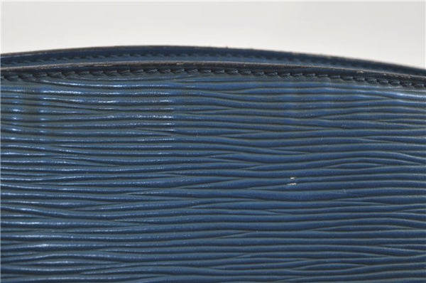 Auth Louis Vuitton Epi Saint Jacques Shopping Shoulder Bag Blue M52265 LV 5996D