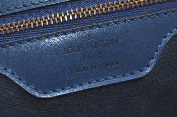 Auth Louis Vuitton Epi Saint Jacques Shopping Shoulder Bag Blue M52265 LV 5996D