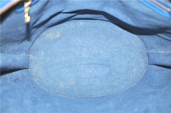 Auth Louis Vuitton Epi Saint Jacques Shopping Shoulder Bag Blue M52265 LV 5996D