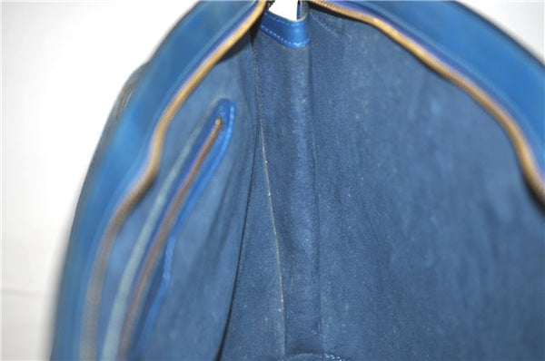 Auth Louis Vuitton Epi Saint Jacques Shopping Shoulder Bag Blue M52265 LV 5996D