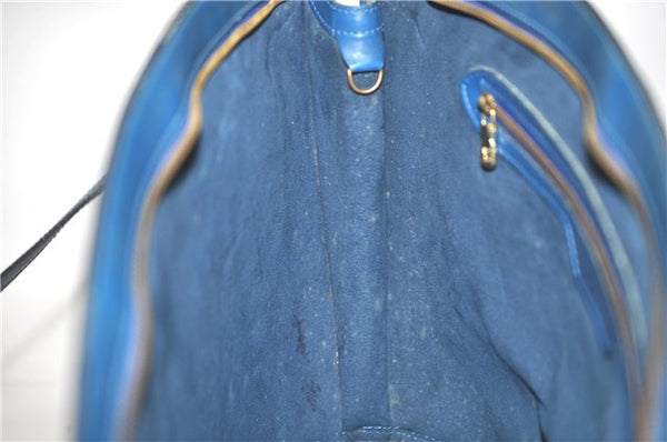 Auth Louis Vuitton Epi Saint Jacques Shopping Shoulder Bag Blue M52265 LV 5996D