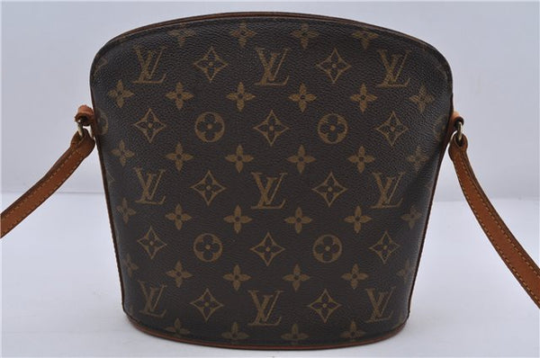 Authentic LOUIS VUITTON Monogram Drouot Shoulder Cross Body Bag M51290 LV 5997C