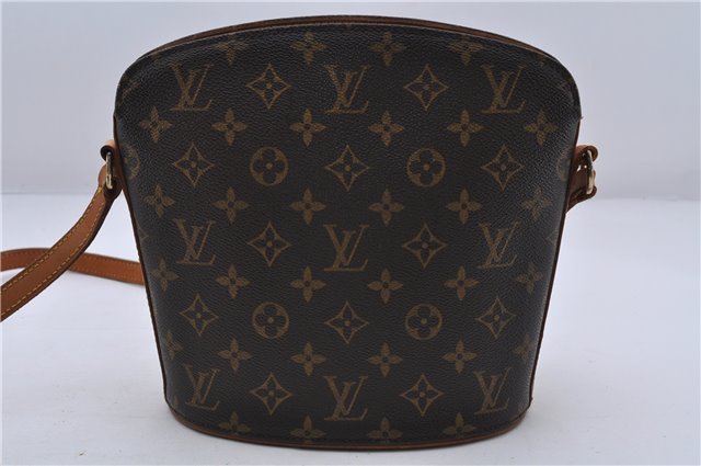 Authentic LOUIS VUITTON Monogram Drouot Shoulder Cross Body Bag M51290 LV 5997C