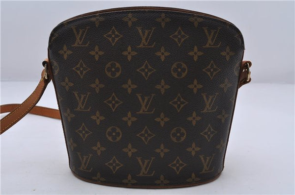 Authentic LOUIS VUITTON Monogram Drouot Shoulder Cross Body Bag M51290 LV 5997C