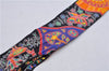 Authentic HERMES Twilly Scarf "L ARBRE DE VIE" Silk Black 6002E