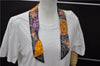 Authentic HERMES Twilly Scarf "L ARBRE DE VIE" Silk Black 6002E