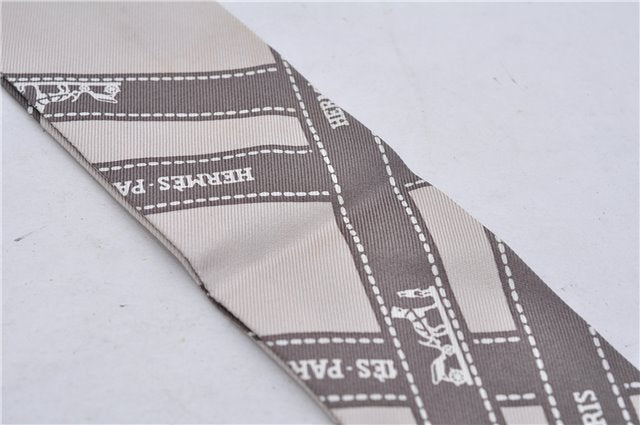 Authentic HERMES Twilly Scarf 